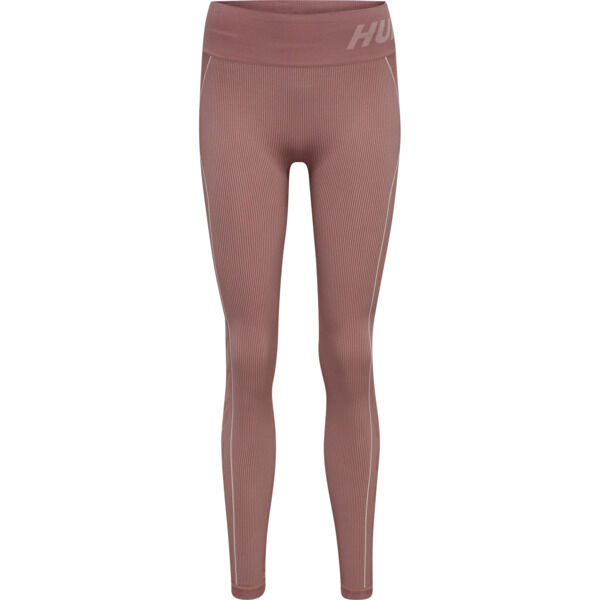 Hummel hmlTE CHRISTEL SEAMLESS MW TIGHTS WITHERED ROSE/ROSE TAN MELANGE XL