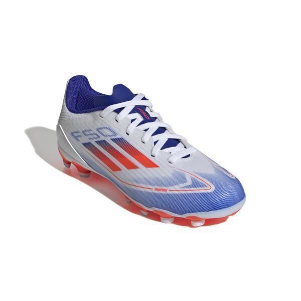 adidas F50 League MG Fussballschuh Kinder FTWWHT/SOLRED/LUCBLU 31,5