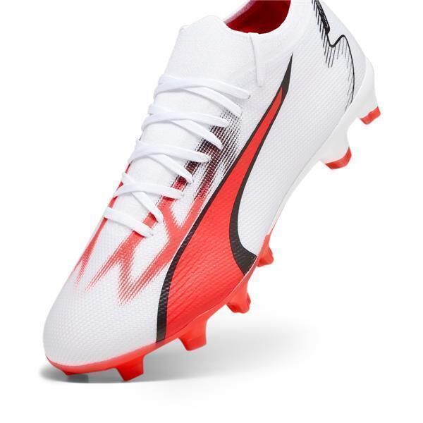 Puma Ultra Match FG/AG Fussballschuhe puma white-puma black-fire orchid 47