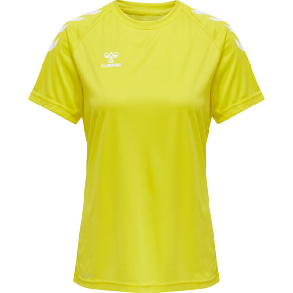 Hummel hmlCORE XK CORE POLY T-SHIRT S/S WOMAN - BLAZING YELLOW - L