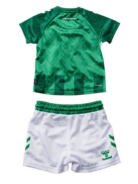 Hummel Werder Bremen Heim Mini Set Saison 2024/2025 BOSPHOROUS 80