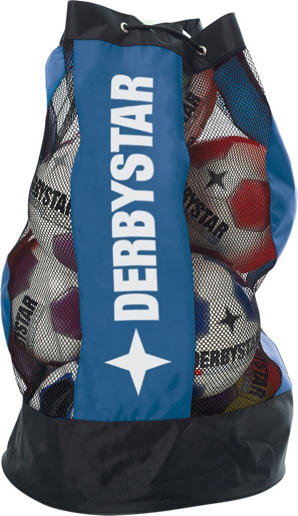 Derbystar Ballsack 10 Bälle, blau, für 10 Bälle