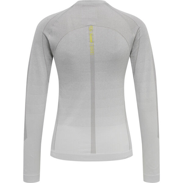 Hummel hmlGG12 TRAINING SEAMLESS L/S WOMAN - ALLOY MELANGE - M