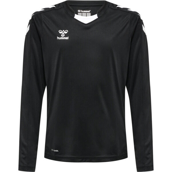 Hummel hmlCORE XK POLY JERSEY L/S KIDS - BLACK - 176