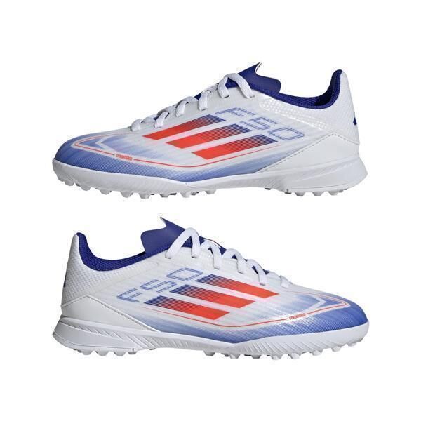 adidas F50 League TF Fussballschuhe FTWWHT/SOLRED/LUCBLU 34