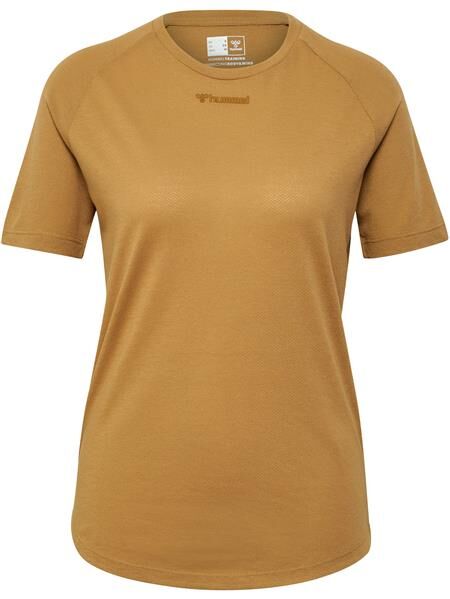 HUMMEL hmlMT VANJA T-SHIRT - TIGERS EYE - XL