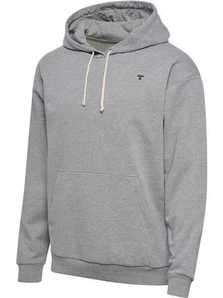 Hummel hmlLOOSE HOODIE BEE - GREY MELANGE - L