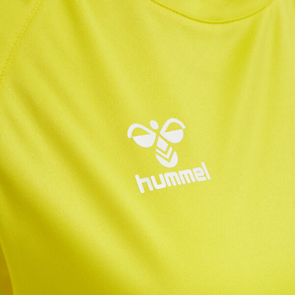 Hummel hmlCORE XK CORE POLY T-SHIRT S/S WOMAN - BLAZING YELLOW - L