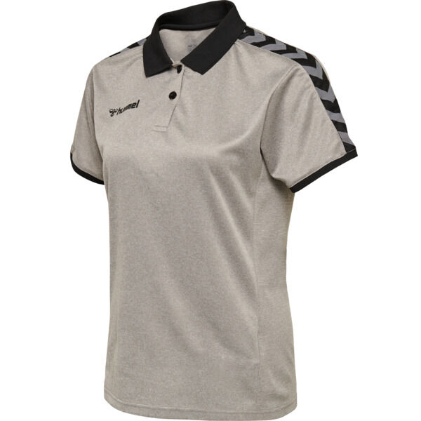 Hummel hmlAUTHENTIC WOMAN FUNCTIONAL POLO - GREY MELANGE - S