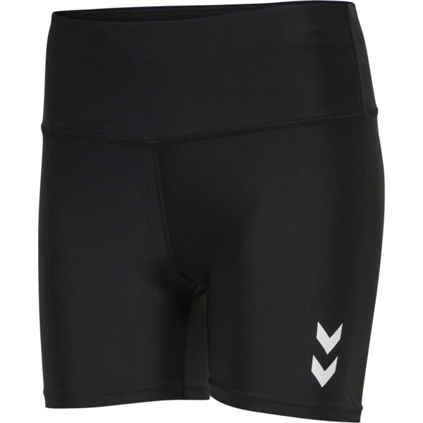 Hummel hmlTE TOLA HW TIGHT SHORTS - BLACK - XS