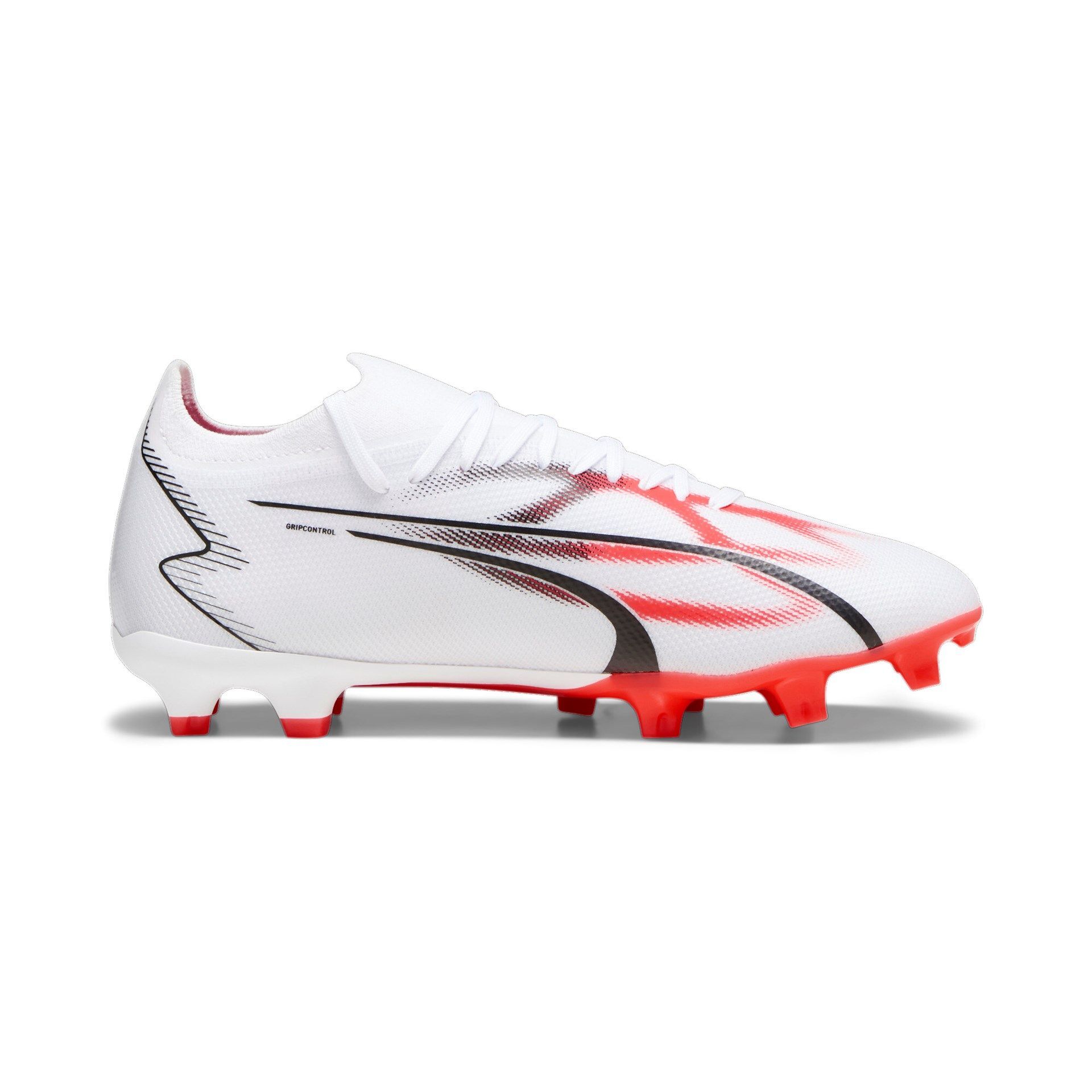 Puma Ultra Match FG/AG Fussballschuhe puma white-puma black-fire orchid 47