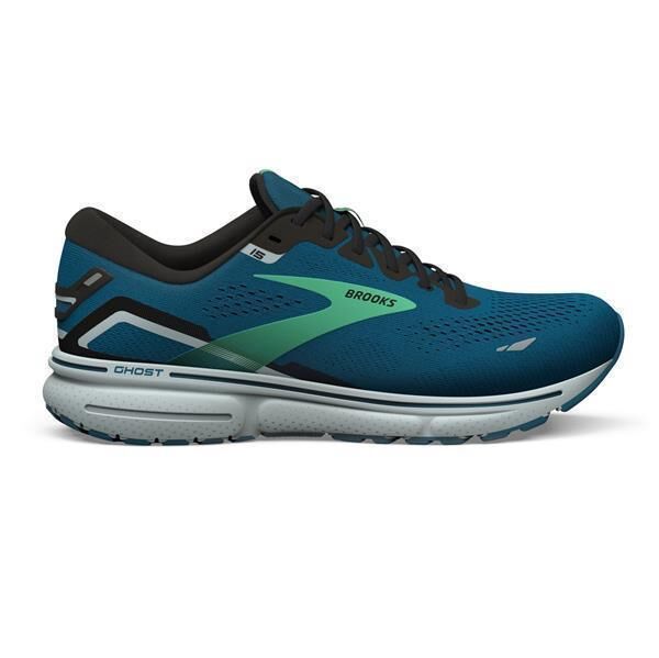 BROOKS Ghost 15 Herren Laufschuhe moroccan blue/black/spring bud 44,5