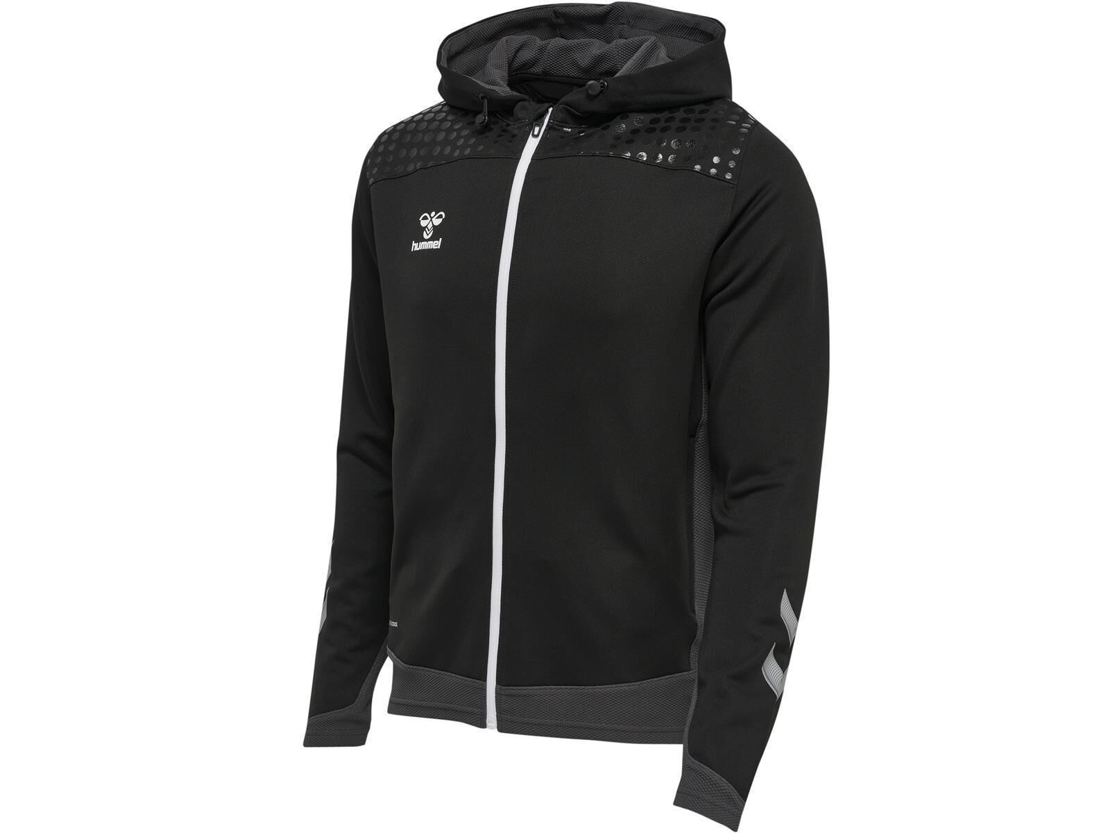 Hummel  hmlLEAD ZIP POLY HOODIE Schwarz Größe L