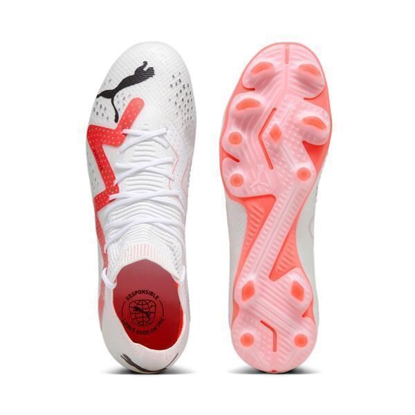 Puma Future Pro FG/AG Fussballschuhe puma white-puma black-fire orchid 47