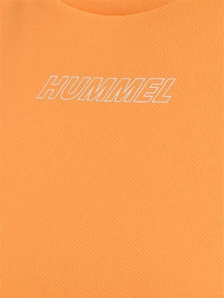 Hummel hmlTE TOLA T-SHIRT - BLAZING ORANGE - XS