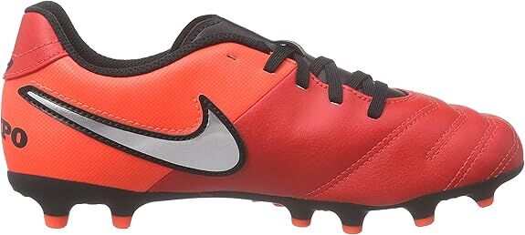 Nike Junior Tiempo Rio III FG rot/silber/orange 38