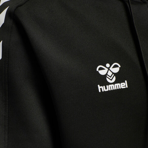 Hummel hmlCORE XK POLY ZIP HOOD SWEAT - BLACK - L