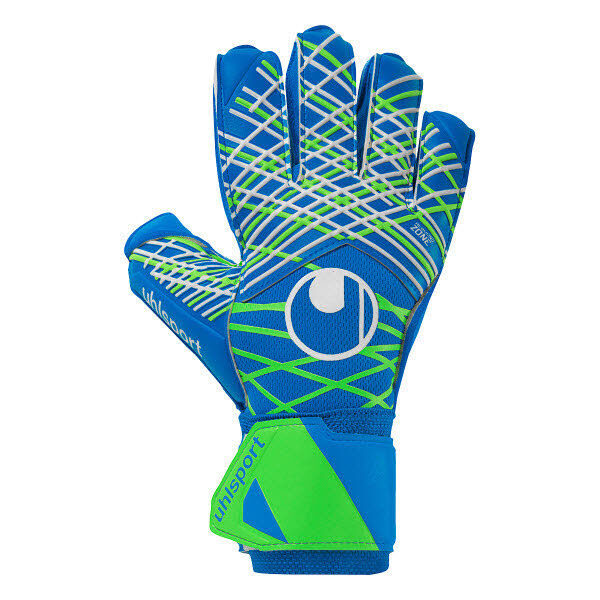 Uhlsport Aquasoft Torwarthandschuhe Herren blau 9,5