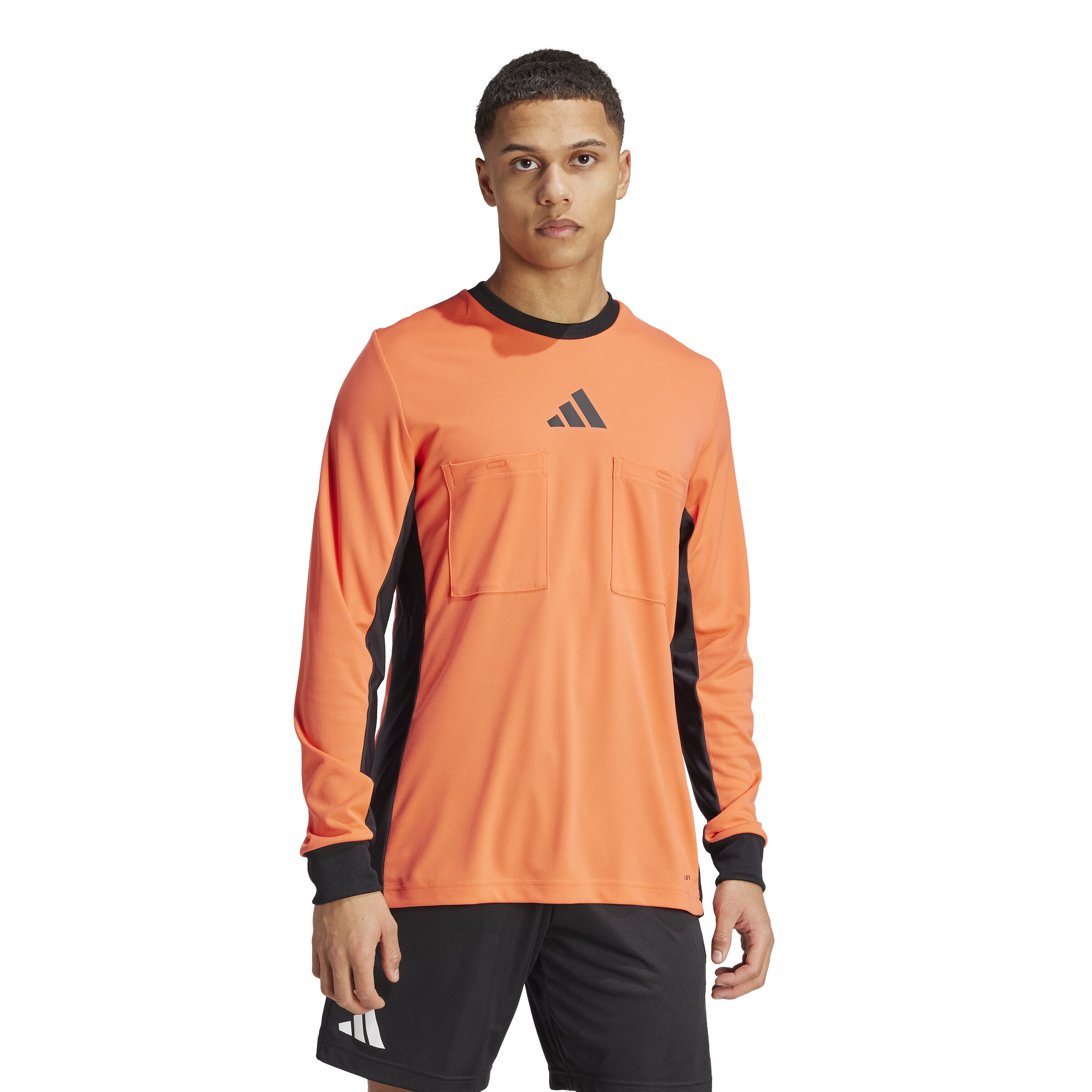 adidas Referee 24 Schiedsrichtertrikot langarm  orange XXXL