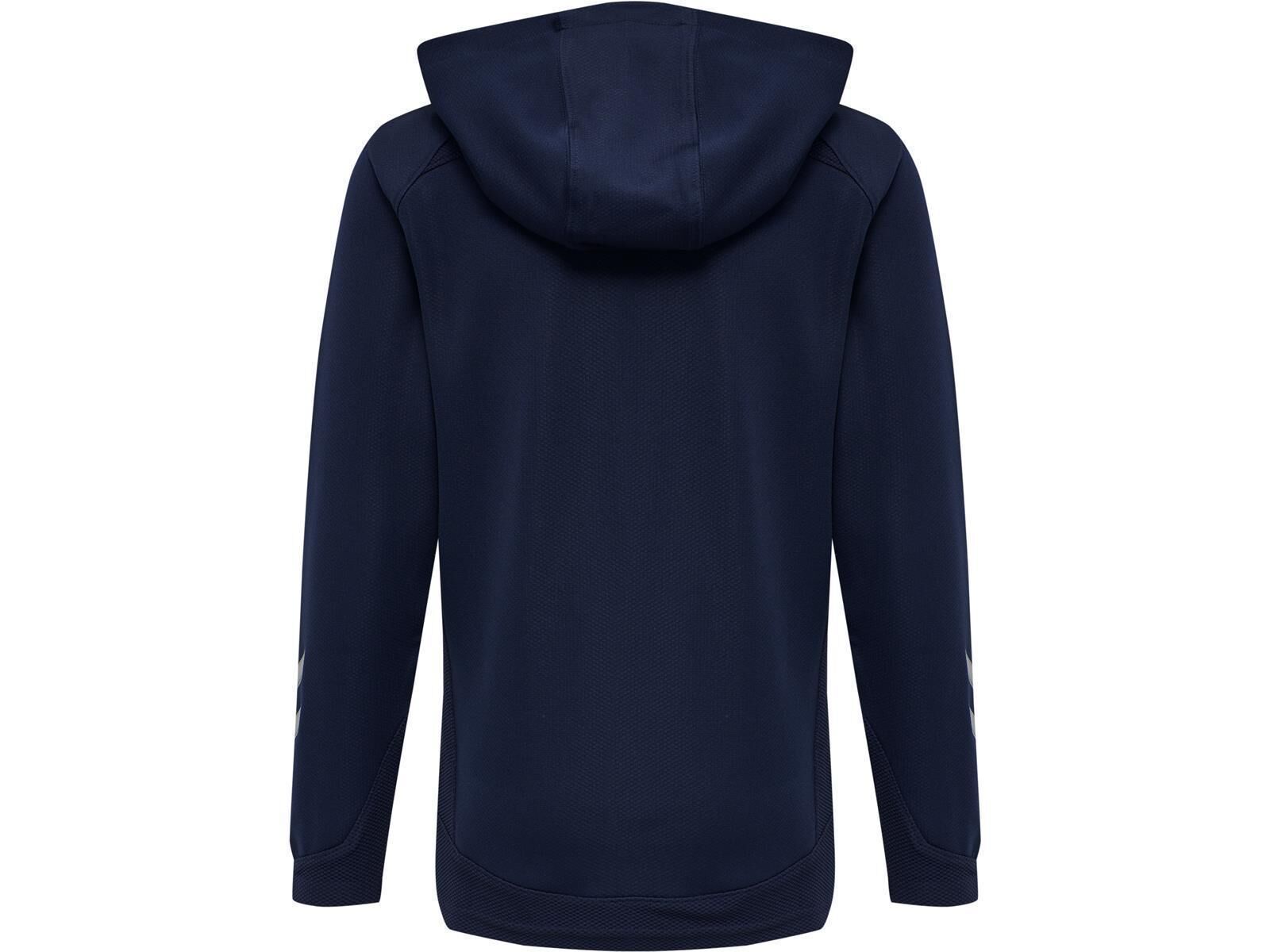 hmlLEAD POLY HOODIE KIDS  - MARINE - 116