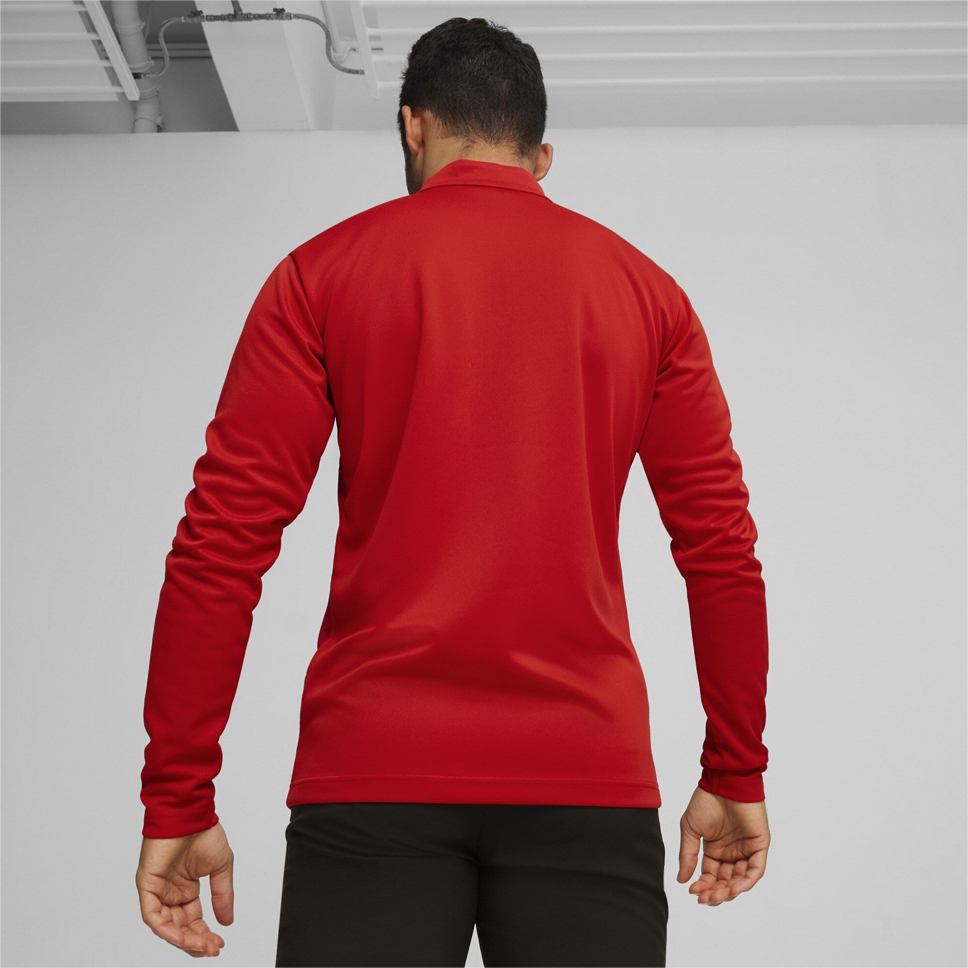 Puma teamGoal Training 1/4 Zip Top puma red-puma white-fast red L