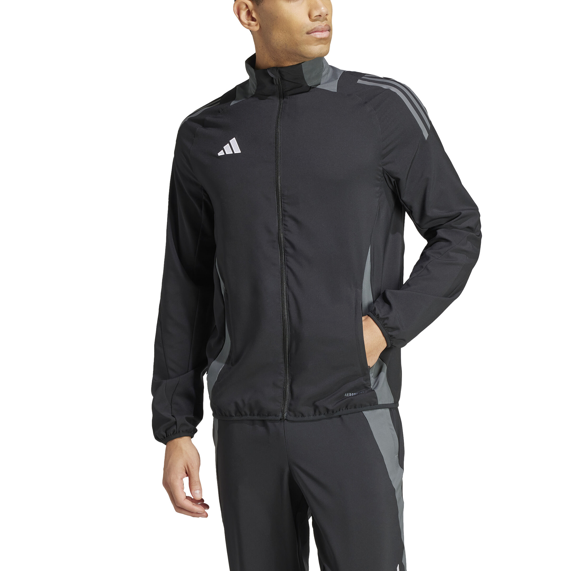 adidas Tiro 24 Competition Präsentationjacke Herren schwarz S