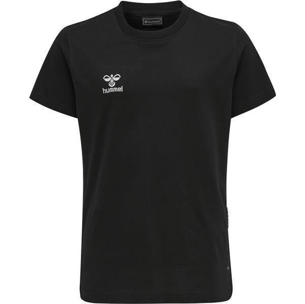 Hummel hmlMOVE GRID COTTON T-SHIRT S/S KID - BLACK - 152