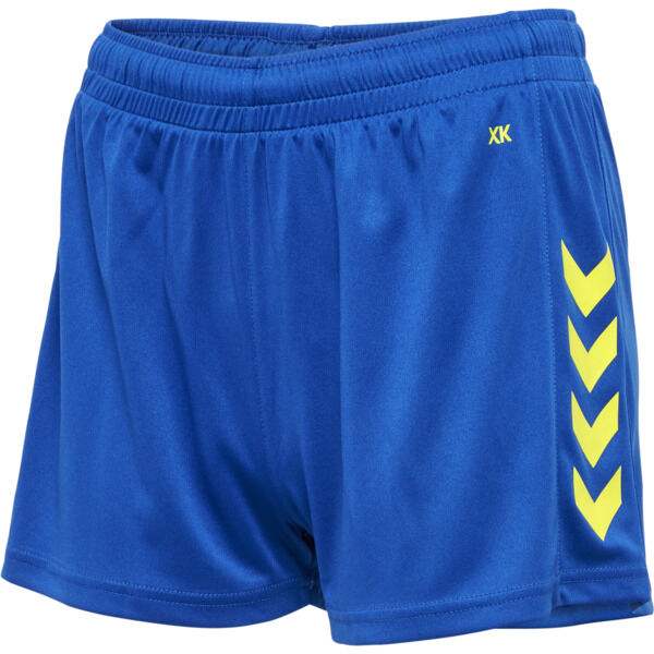 Hummel hmlCORE XK POLY SHORTS WOMAN - TRUE BLUE/BLAZING YELLOW - M