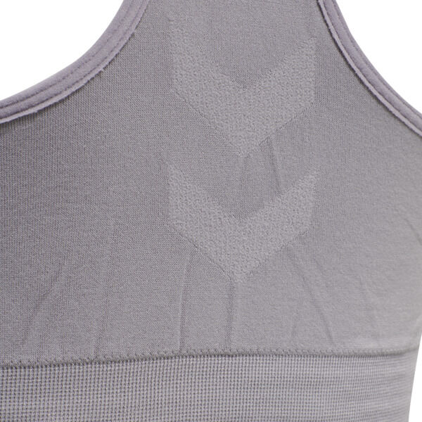 Hummel hmlTIF SEAMLESS SPORTS TOP - MINIMAL GRAY - XS