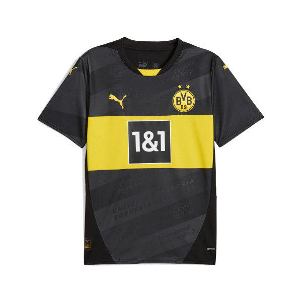 Puma Borussia Dortmund Saison 2024/2025 Auswärtstrikot Erwachsene schwarz/gelb XXL