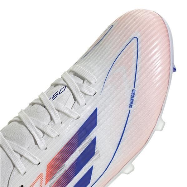 adidas  F50 League MID FG/MG Fussballschuh Frauen Cloud White / Lucid Blue / Solar Red 36 2/3