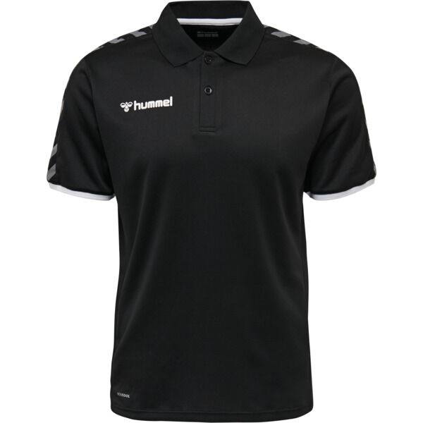 Hummel hmlAUTHENTIC FUNCTIONAL POLO - BLACK/WHITE - S