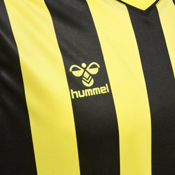 Hummel hmlCore XK Striped Trikot Herren BLACK/BLAZING YELLOW XL