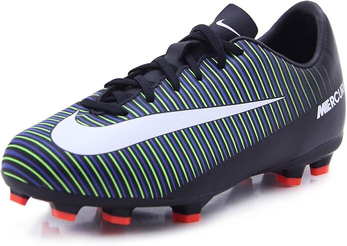 Nike Junior Mercurial Victory VI FG black/white-electric green 38