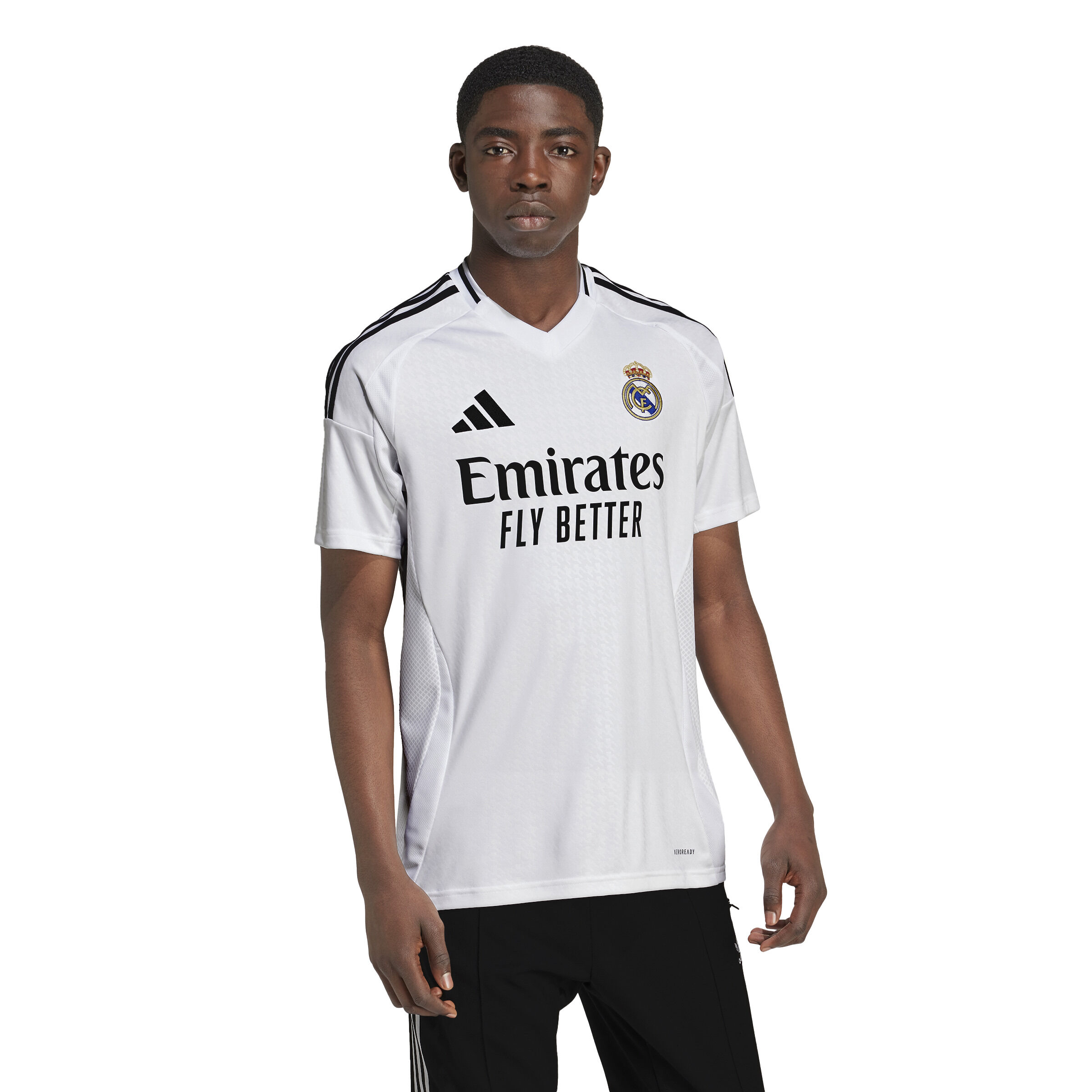 adidas Real Madrid Heimtrikot Saison 2024/2025 Herren weiß XXL