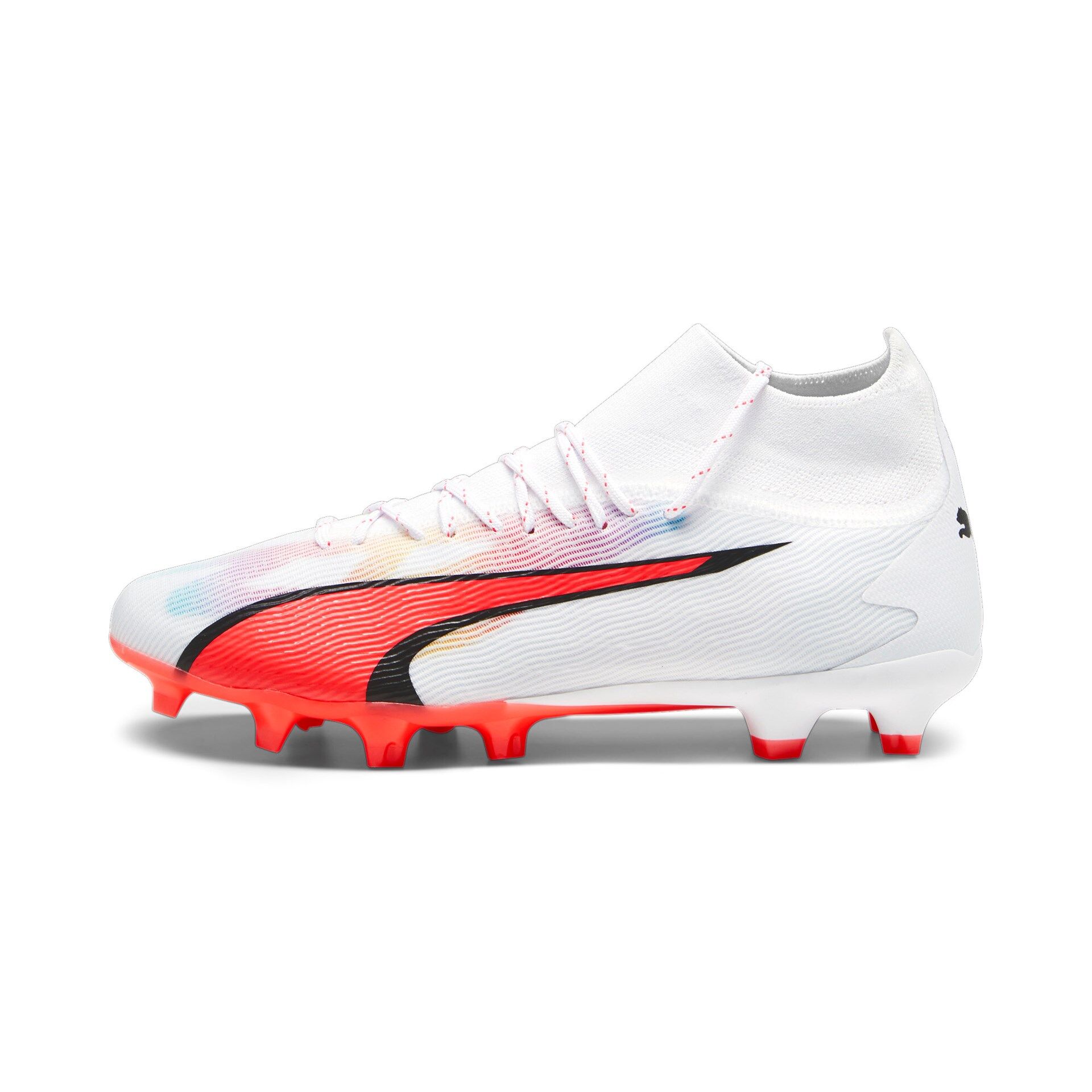 Puma Ultra Pro FG/AG Fussballschuhe puma white-puma black-fire orchid 42,5