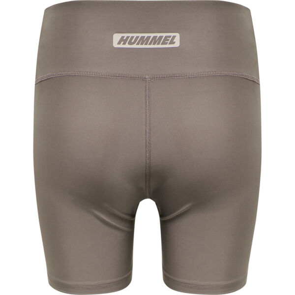 Hummel hmlTE TOLA HW TIGHT SHORTS - DRIFTWOOD - L