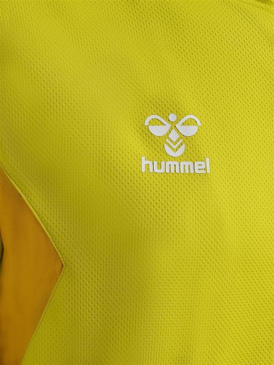 Hummel hmlAUTHENTIC PL ZIP HOODIE - BLAZING YELLOW - S