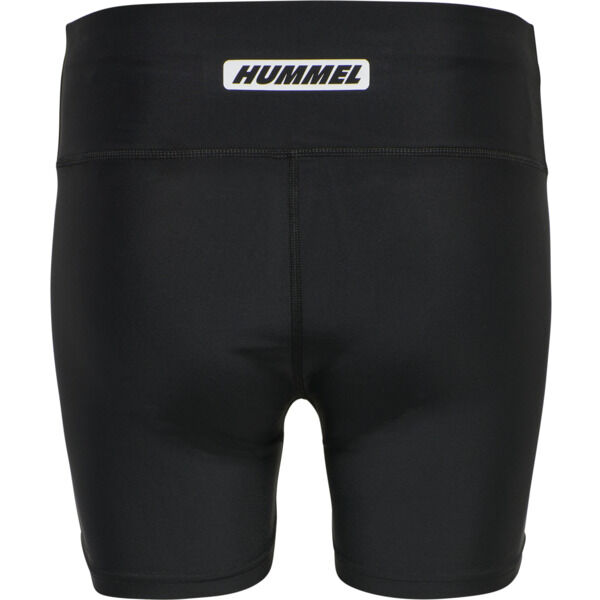 Hummel hmlTE TOLA HW TIGHT SHORTS - BLACK - XS