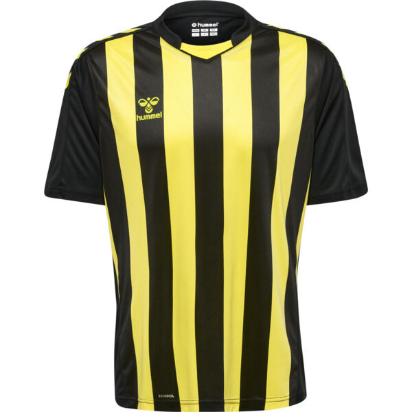 Hummel hmlCore XK Striped Trikot Herren BLACK/BLAZING YELLOW XL