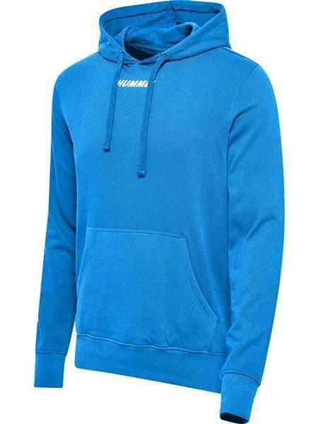 HUMMEL hmlELEMENTAL HOODIE - INDIGO BUNTING - XL