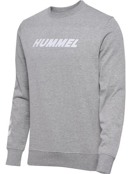 HUMMEL hmlELEMENTAL SWEATSHIRT - GREY MELANGE - L