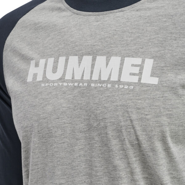 Hummel hmlLEGACY BLOCKED T-SHIRT L/S - BLUE NIGHTS - XS