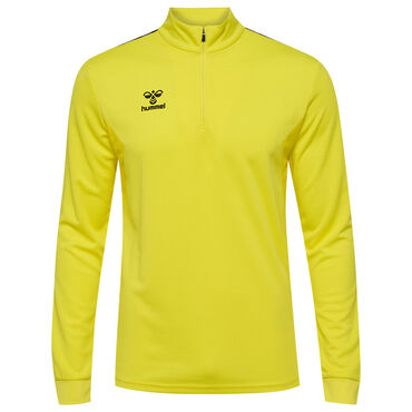 Hummel hmlAUTHENTIC HALF ZIP SWEAT BLAZING YELLOW L