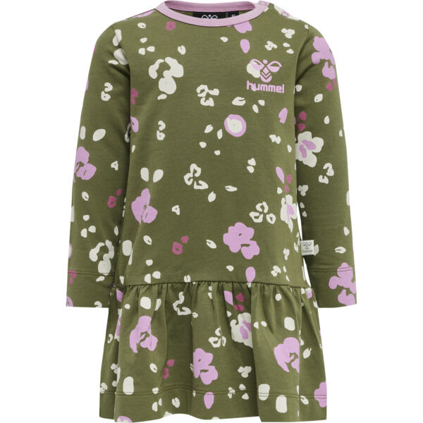 Hummel hmlALISA DRESS L/S - CAPULET OLIVE - 74