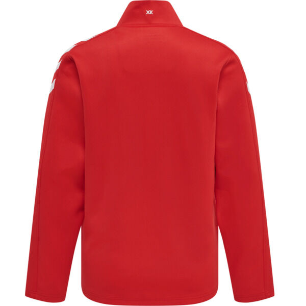 Hummel hmlCORE XK POLY ZIP SWEAT WOMAN - TRUE RED - 2XL