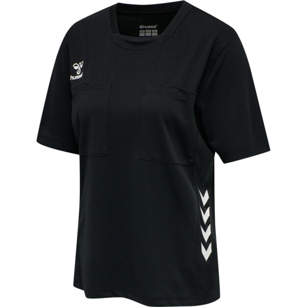 Hummel hmlREFEREE CHEVRON WO JERSEY S/S - BLACK - XL