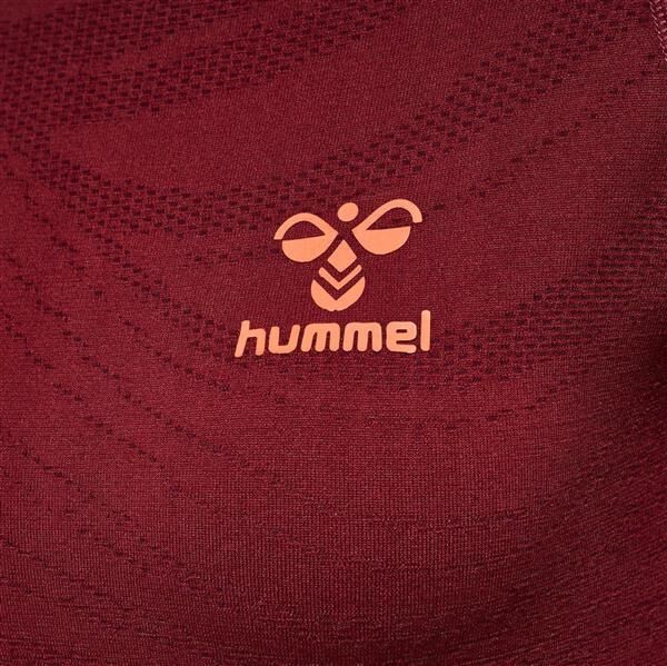 Hummel hmlONGRID SEAMLESS L/S WO - RHUBARB/NASTURTIUM - 2XL