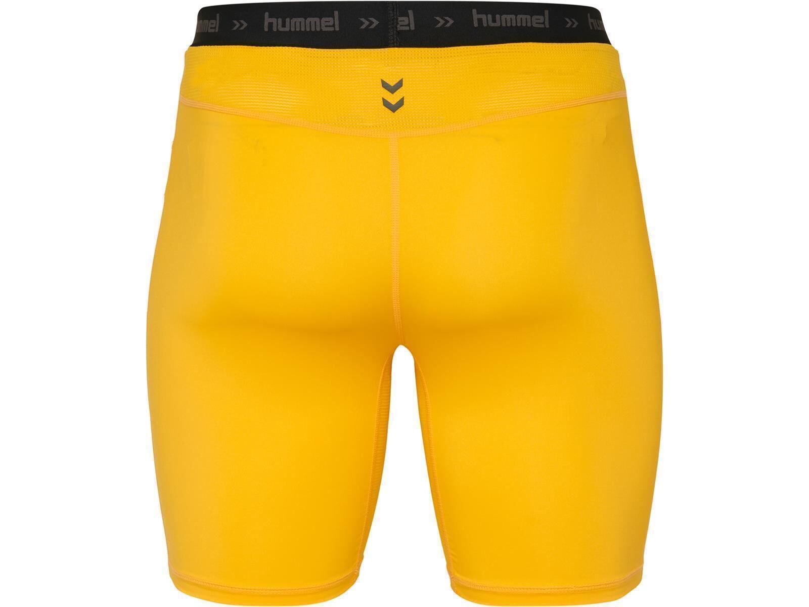 Hummel  HML FIRST PERFORMANCE TIGHT SHORTS Gelb Größe S