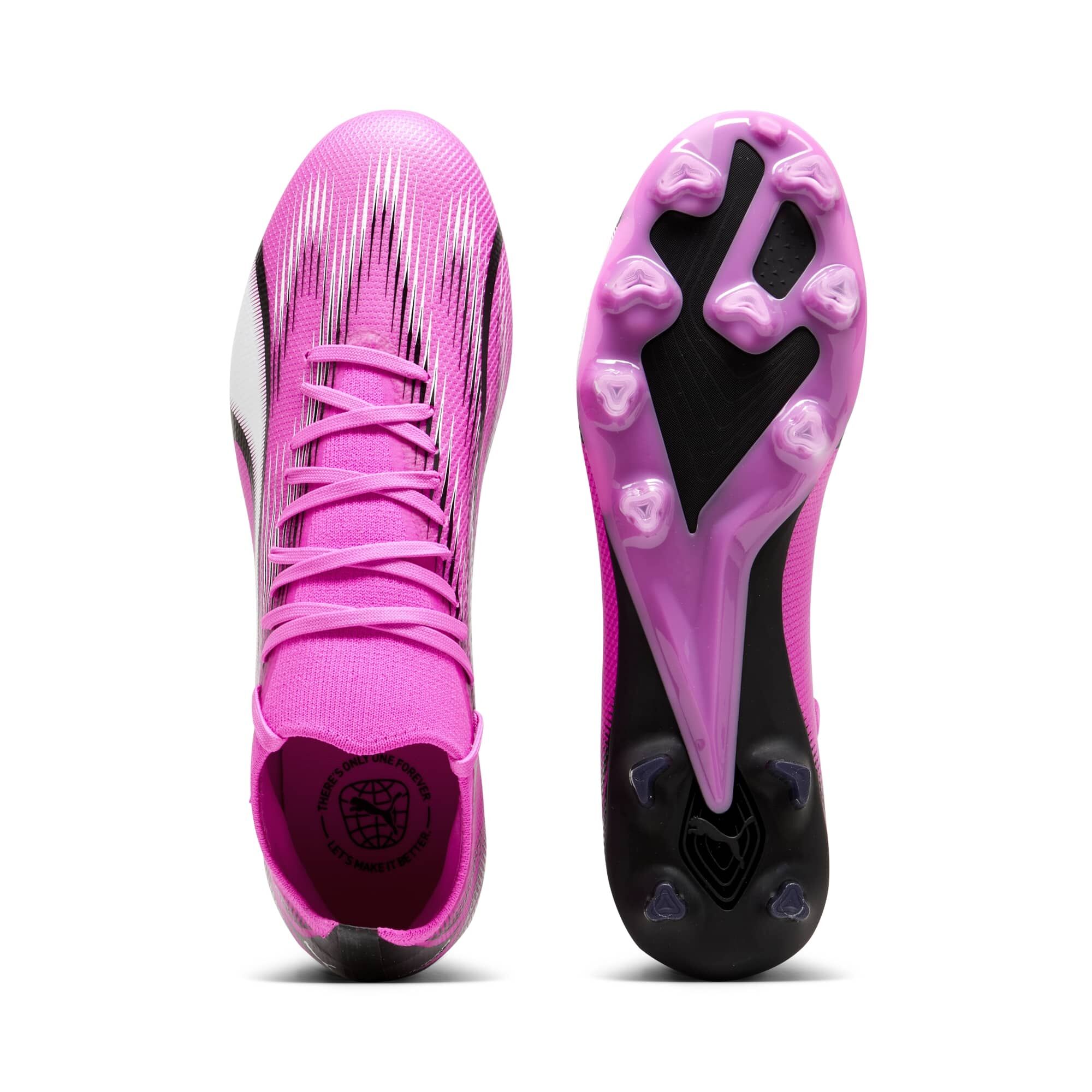 Puma Ultra Match FG/AG Fussballschuhe poison pink-puma white-black 46,5